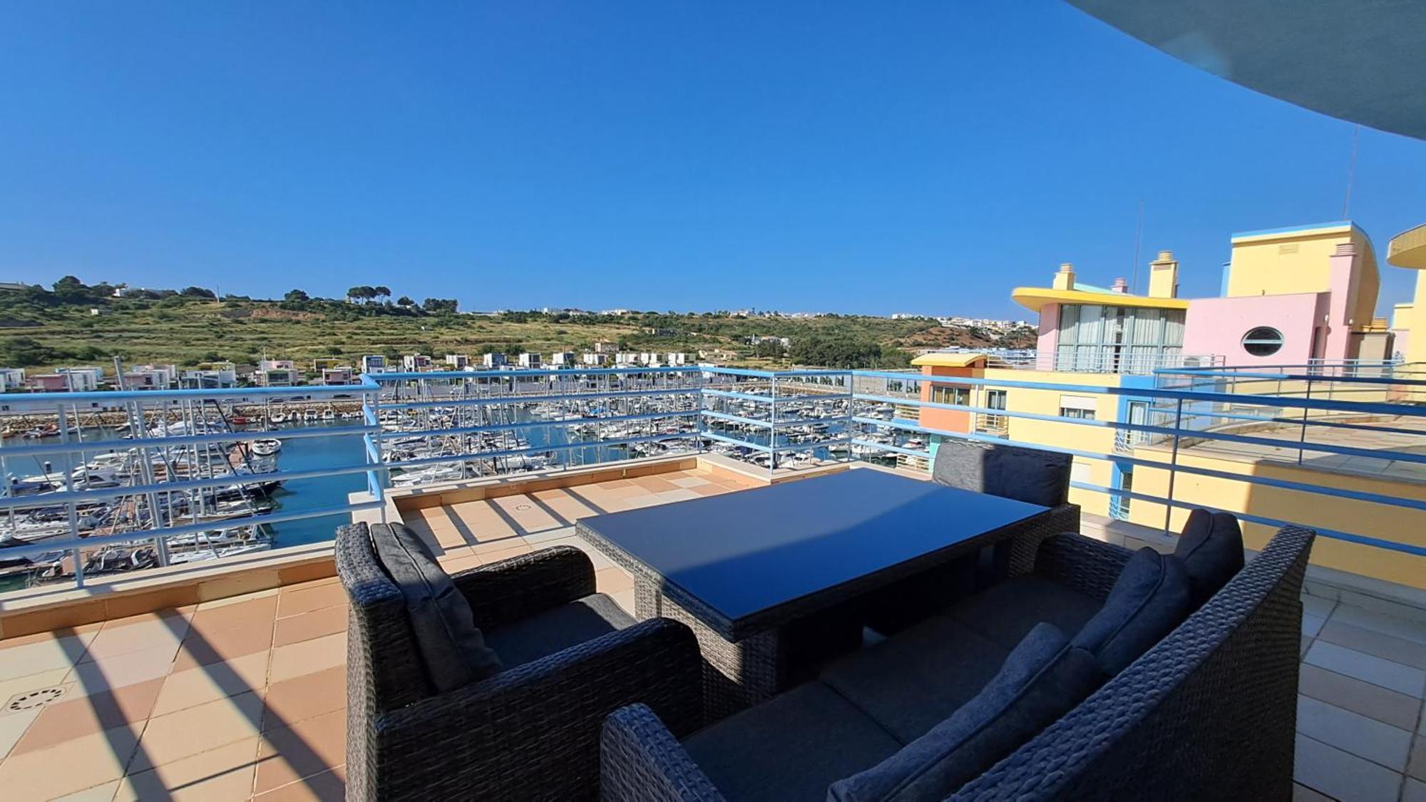 Апартаменты Albufeira Marina Penthouse 1 Экстерьер фото